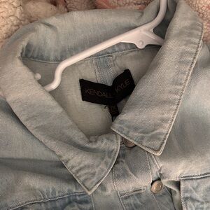Kendall & Kylie Sky Blue Denim Jacket
